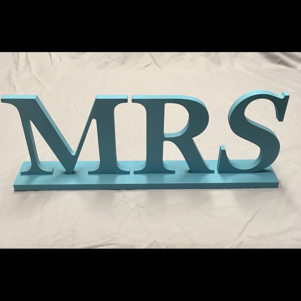 Mr & Mrs decor - Picture 4 of 4
